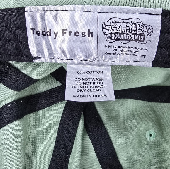 Teddy Fresh X Spongebob Limited Edition Baseball‎ Cap - Picture 8 of 8